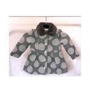 COAT,  2T,  CHEROKEE, polka dots